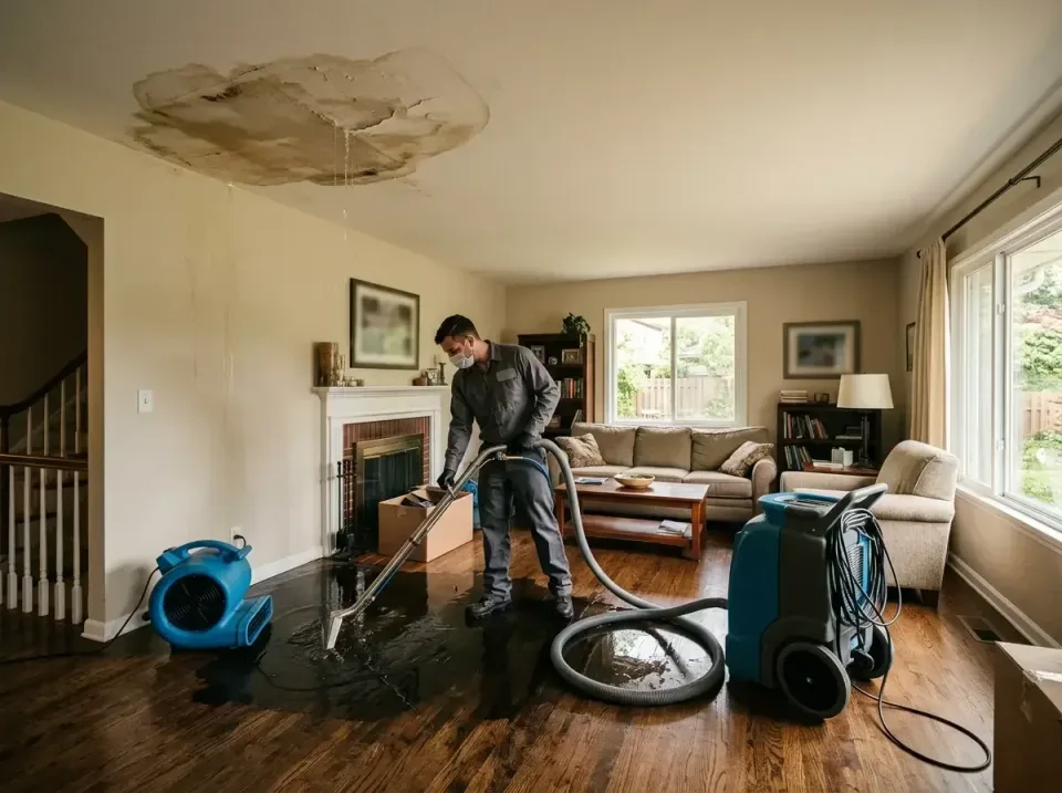 attic-pipe-burst-ceiling-drip-008 — frequently asked questions, Water Damage Restoration & Carpet Care in Ashville, OH